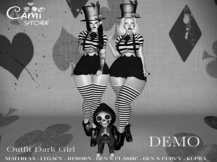 DEMO.::Cami ::.Outfit Dark Girl (addme)