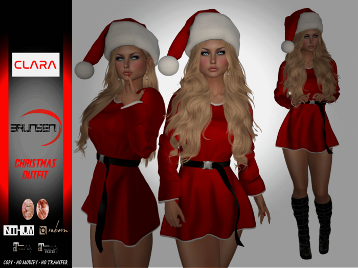 Brunsen! Clara Christmas Outfit FATPACK