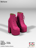 1W Behave Platfrom Boots