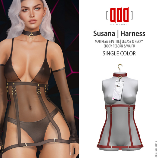 [ADD] Susana Harness - Red