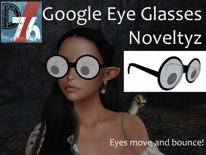 D76- Google Eye Glasses Noveltyz