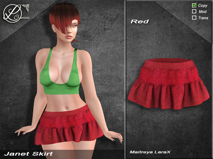 Janet skirt LaraX Red