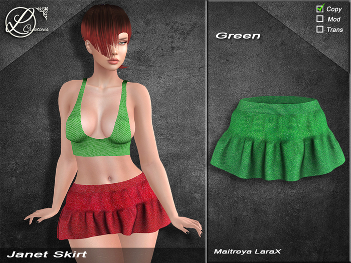 Janet skirt LaraX Green