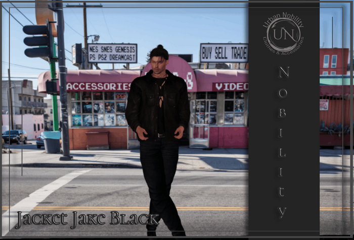 **UN** Jake Jacket:: Black