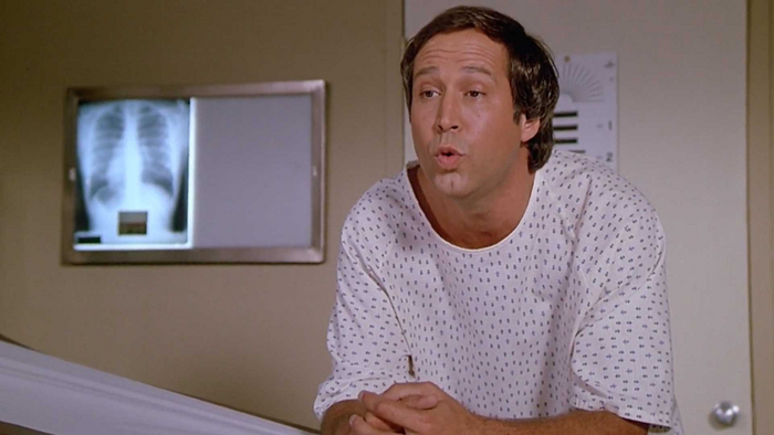 Chevy Chase moon river gesture