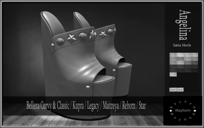 ANGELINA HEELS FATPACK DEMO