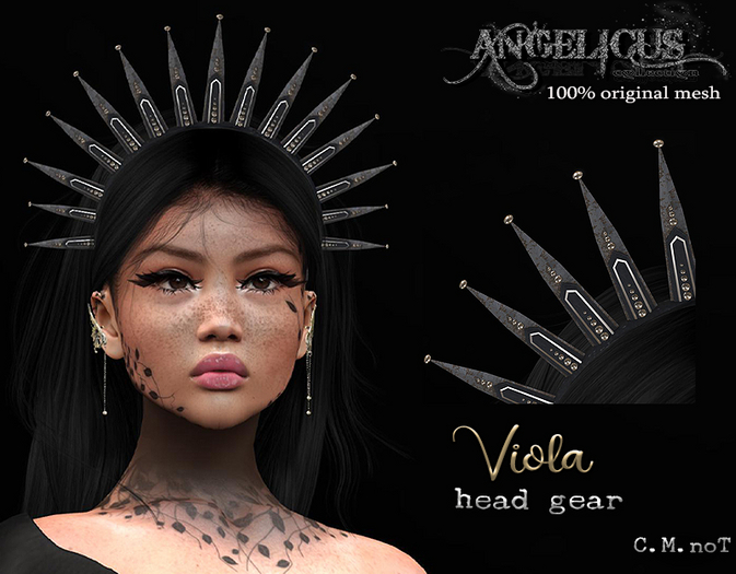 :ANGELICUS: head gear -Viola-