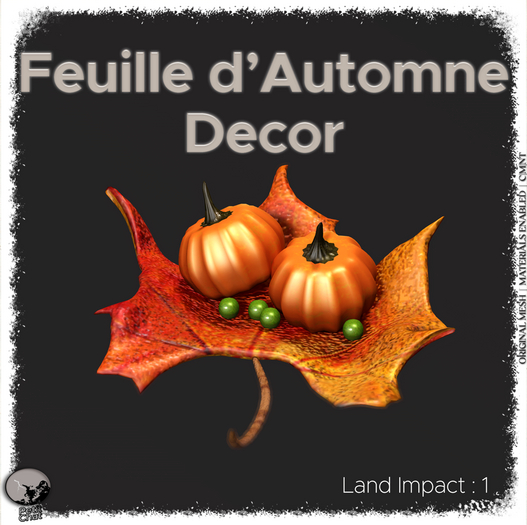 *PC* Feuille d'Automne Decor 