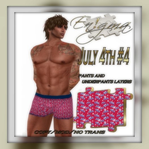 En!gma - July 4 Boxers