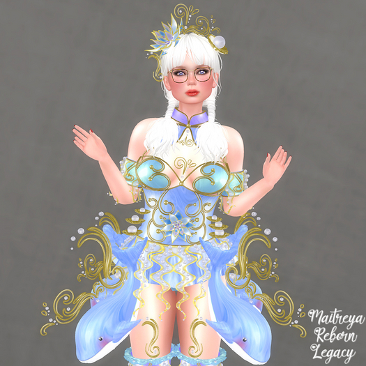 * Coralia * Blue Outfit *