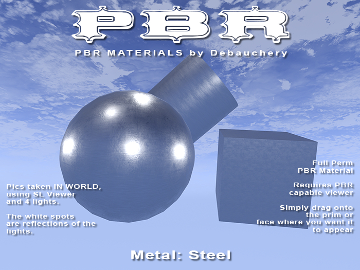 PBR Materials: Steel (Wear Me)