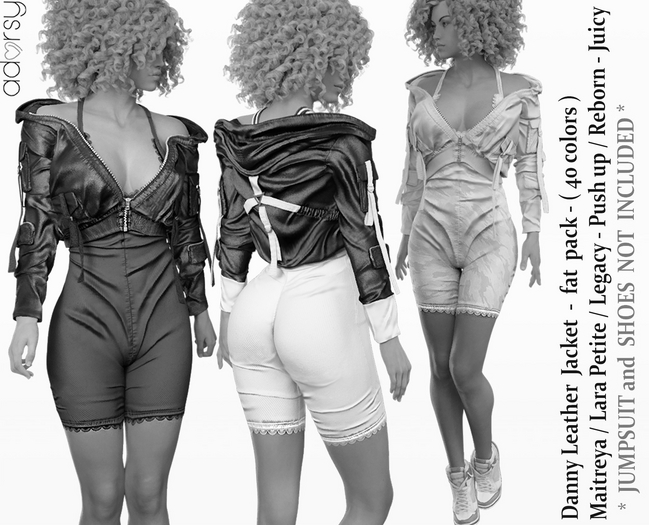 adorsy - Danny Jacket DEMO - Maitreya/Legacy-Nerido/Lara Petite/Reborn-Juicy