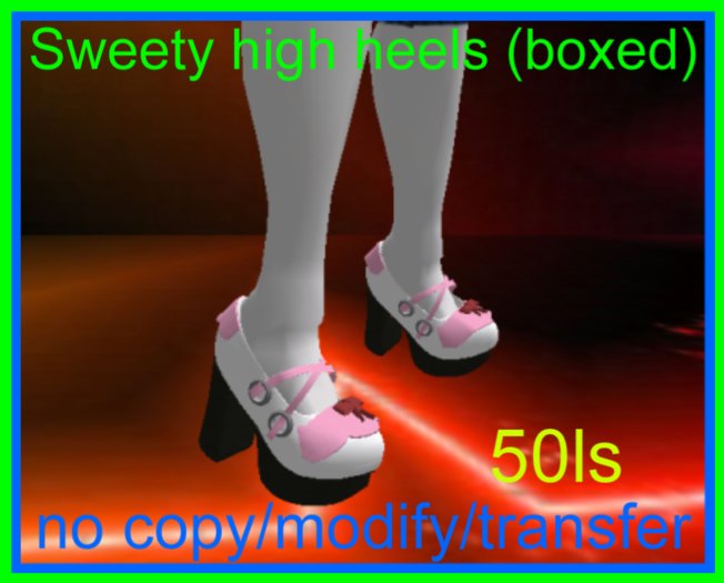 sweety high heels(boxed)