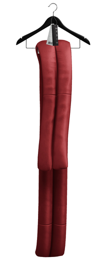 Rowne.Gadjus Leather Stole - Red