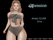 aX: Alaia Outfit Gray