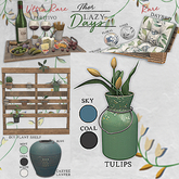 ..::THOR::.. Tulips Vase - Coal