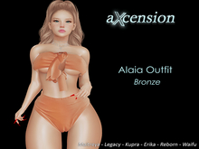 aX: Alaia Outfit Bronze