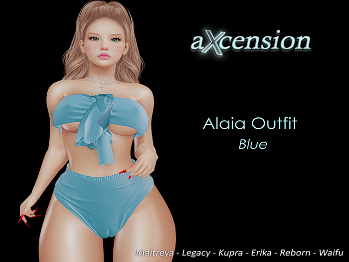 aX: Alaia Outfit Blue