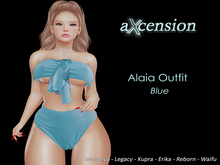 aX: Alaia Outfit Blue