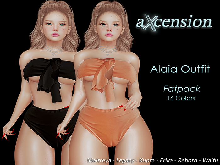 aX: Alaia Outfit 16 Colors FatPack