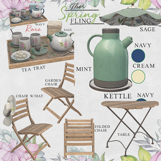 ..::THOR::.. Spring Fling Water Kettle Navy