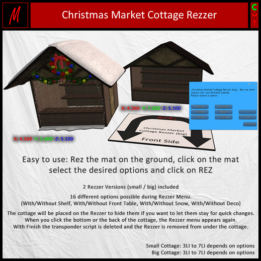 Christmas Market Cottage (Rezzer)