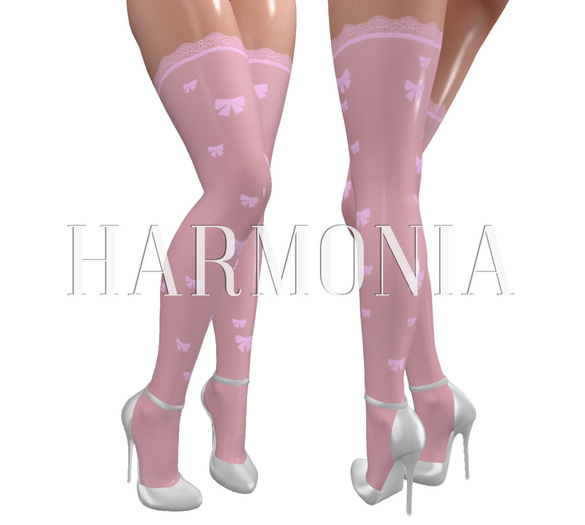 Pink Ribbon Stockings Applier Maitreya