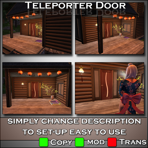 Teleporter Door [Easy To Use & Set-Up]