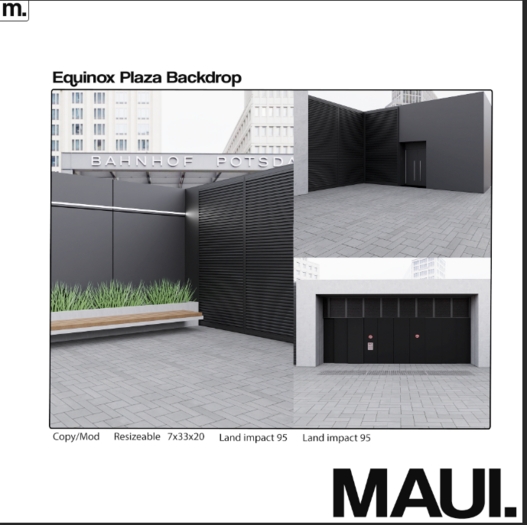Maui - Equinox Plaza Backdrop