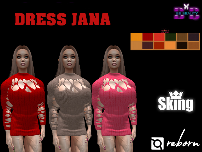 Be Beauty-DRESS JANA-REBORN&SKING HULIXA