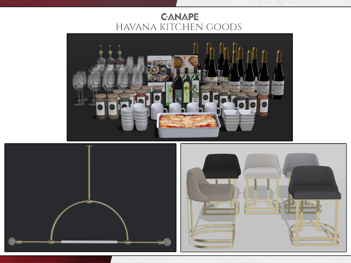 [Canape] Havana Kitchen Goods