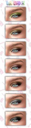 ***S & S EYESHADOWS PACK #8***