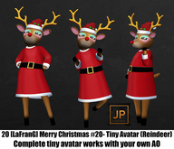 20 [LaFranG] Merry Christmas #20- Tiny Avatar (Reindeer)