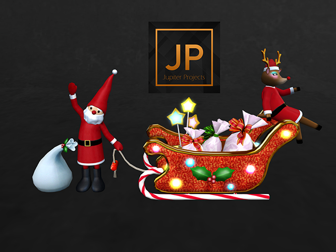 18 [LaFranG] Merry Christmas #18- Santa Claus (Sleigh)
