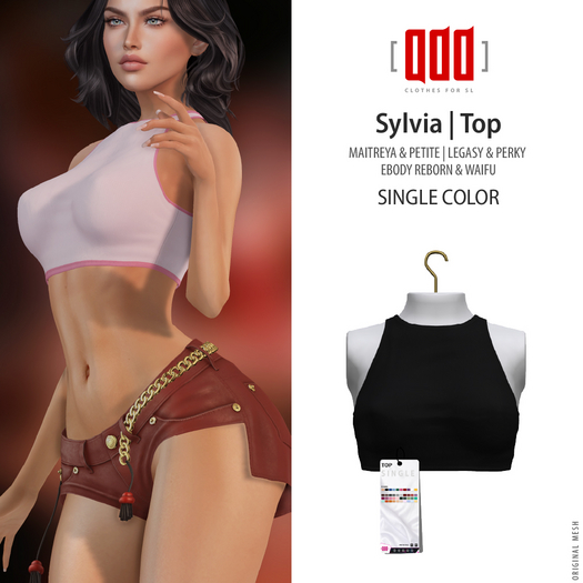 [ADD] Sylvia Top - Black