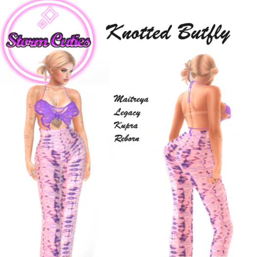^-^STORM CUTIES^-^ -  Knotted Butfly Outfit -