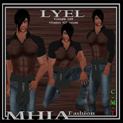 [MHIA] Lyel Outfit open black [BOXED]