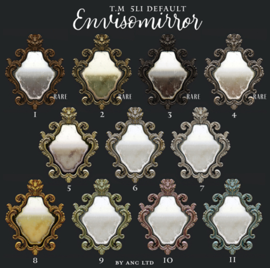 1){anc} Envisomirror (brown) RARE