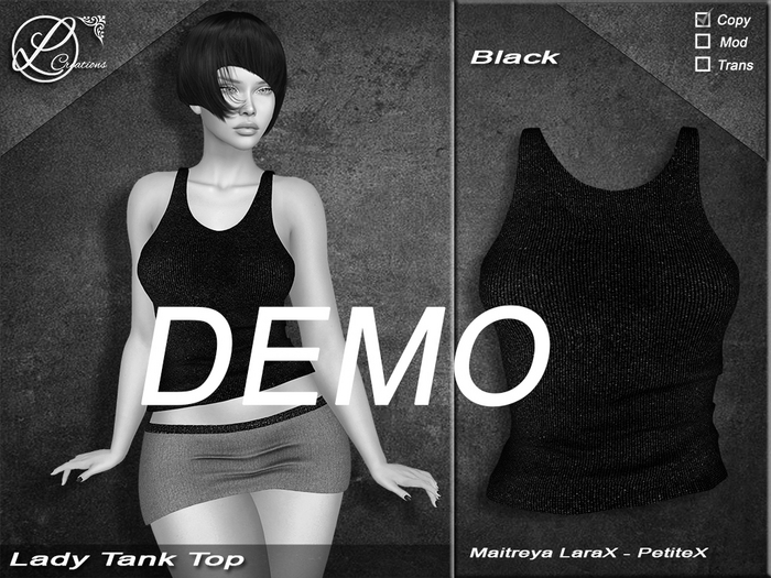 Lady Tank Top LaraX-PetiteX DEMO