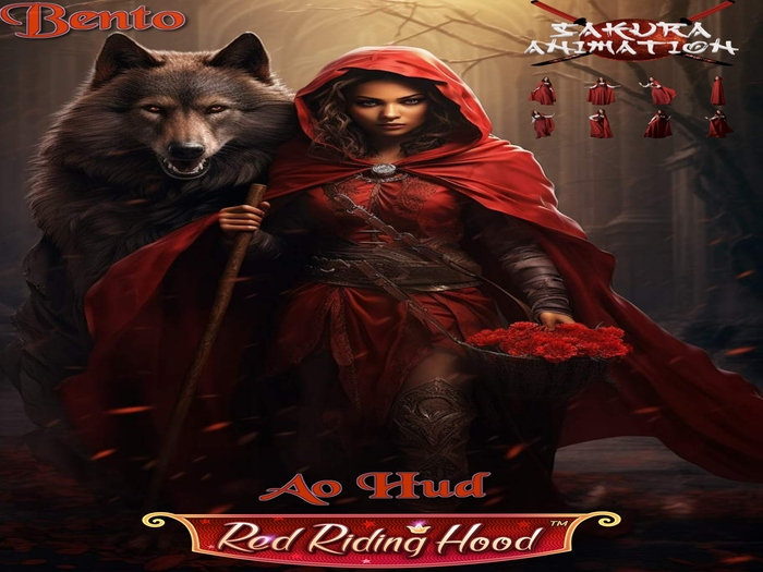 Second Life Marketplace - Red Riding Hood Bento Ao Hud