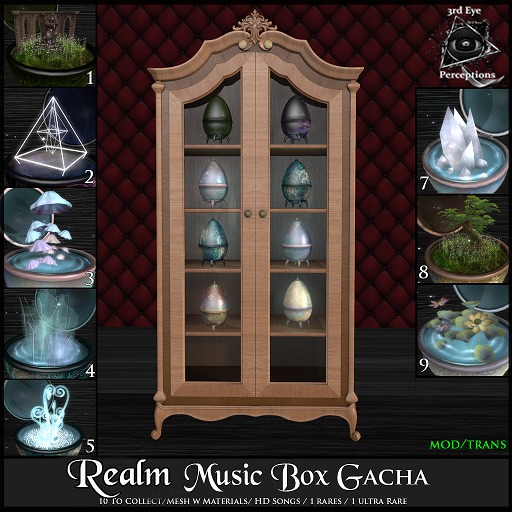 3rd Eye_ Realm Music Box 9 Lillys RARE
