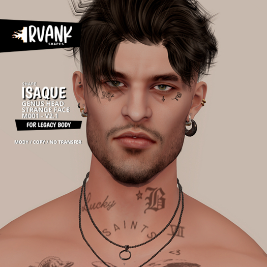 Irvank - Isaque Shape Genus Head Strange M001 - v2.1