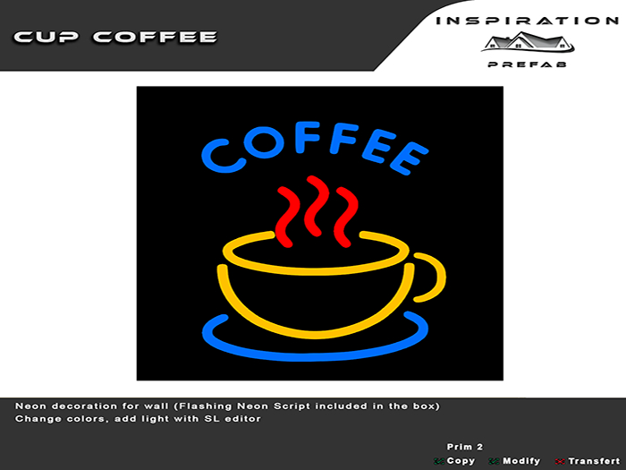NEON COFFEE CUP