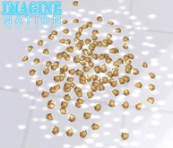 Imagine Glam Gold Leaves w/lights