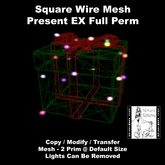 Square Wire Mesh Present EX Full Perm