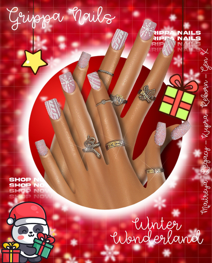 Grippa Shorties:: Winter Wonderland Set