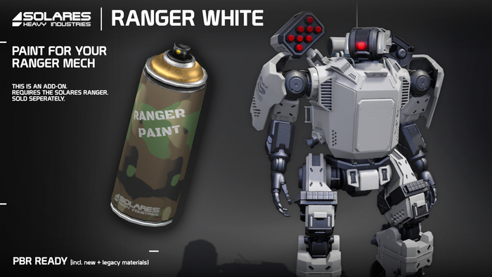 solares >> Ranger Paint - White