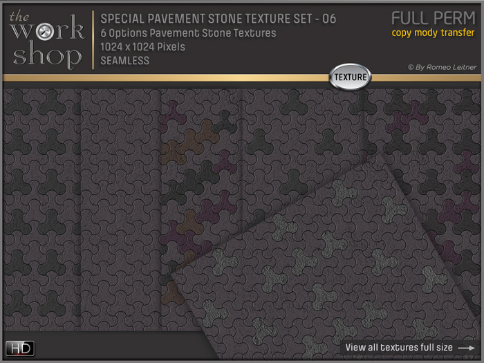 SPECIAL PAVEMENT STONE TEXTURES - 06