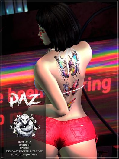 [SCALETTA] - Paz Tattoo