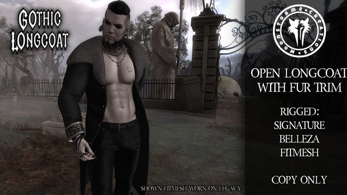 [M] Gothic Longcoat 
